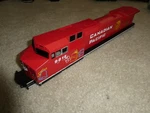 Big Mth Scale Sample Canadian Pacific 9815 Locomotive Body Shell 17 3/4" Long. Fixed Price $55.00.