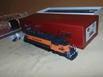 Broadway Limited Ho 706 Milwaukee SD40-2 Diesel With Dcc + Sound Box. Fixed Price $200.00.