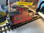 Scale -aristocraft-unlettered Wood Sided Caboose- G866. Fixed Price $38.88.