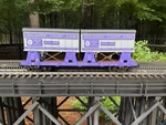 Aristocraft Scale Atllantic Coast Line Acl Piggyback Trailer Car Vg Condition. Fixed Price $99.00.