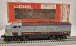Lionel Gauge 6-8366 Canadian Pacific F-3 Dummy Diesel. Fixed Price $95.00.