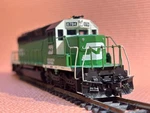 Athearn Burlington SD40-2 Locomotive 6784 Flywheel Drive 12 Wd Works 137 BIN4. Fixed Price $69.99.