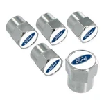 Ford Logo Tire Stem Valve Caps Set (chrome). Fixed Price $15.95.