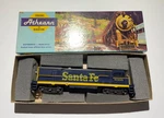Athearn Ho Scale Atsf Santa Fe #6308 U30B Powered Locomotive Runs Well With Box. Fixed Price $25.00.