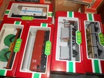 Scale Lgb Lehmann, & Aristocraft Freight Cars In Boxes. Buyers Choice.. Fixed Price $60.00.