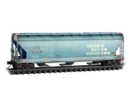 Union Pacific Ex-ssw Ex-gws 3-BAY Covered Hopper Micro-trains #09446920 Scale. Fixed Price $32.95.