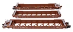 Walthers Ho Scale Articulated 3-UNIT 53' Well Car Canadian National Gtw. Fixed Price $106.23.