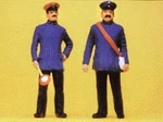Preiser 45010 Dr Railroad Personnel Figures (set Of 2). Fixed Price $39.85.