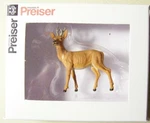 Preiser 1:25 Scale # 47704 Young Buck Deer Animal Figure. Fixed Price $13.65.