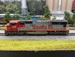 Ho Athearn Genesis Bnsf SD75M #208 Weathered W/TSUNAMI2 And Current Keeper. Fixed Price $299.99.