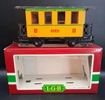 Lgb Yellow Caboose Dodge City & Great Western 3006 Scale Garden Railroad Train. Fixed Price $44.99.