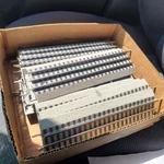 Lionel Fastrack 10-INCH Straight Train Tracks, Lot Of 10, 3-RAIL, O-gauge. Fixed Price $63.99.