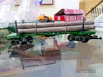 Lgb Lehmann Scale Big Trains 4066 Logging Flat Car Rare. Fixed Price $69.99.