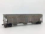 Athearn Erie Lackawanna 54 Ps 3-BAY Covered Hopper #20194 Weathered. Fixed Price $15.00.