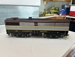 Aristocraft Canadian Pacific Alco FB-1 Powered Unit, G Scale, New!. Fixed Price $335.00.