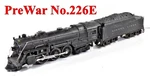 Lionel Prewar NO.226E & 2226W Diecast Tender /11/ 1938-41. Fixed Price $379.08.