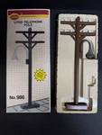 Model Power Lgb Scale Lited Telephone Pole #986 (25). Fixed Price $14.99.