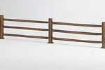 Piko 62280 G Scale Split Rail Fence. Fixed Price $55.99.