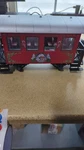Lgb The Christmas Train Red Passenger Car. Fixed Price $81.40.