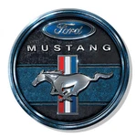 Ford Mustang Logo Ice Box Refrigerator Magnet Made In The Usa. Fixed Price $9.50.
