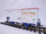 4136 Lgb Circus Box Car Factory Sound Scale. Fixed Price $55.95.