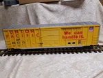 Lgb 40933 Union Pacific 50 Steel Boxcar - New In. Fixed Price $174.50.