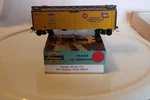 Ho Scale Athearn, 40' Box Car, Art Wabash, Yellow, #36016 Built. Fixed Price $24.00.