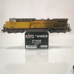 Weathered Kato 37-6435 Ho Union Pacific Ge AC4400CW Diesel Locomotive #5727. Fixed Price $159.99.