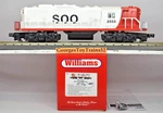 Williams 3-RAIL #2555 Soo Line Emd W/horn & Lights GP-9-234 Ex/ob. Fixed Price $195.00.