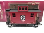 Bachmann Santa 4-WHEEL Bobber Caboose # 425 Different Couplers G Scale. Fixed Price $23.00.