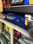 Lionel Santa Fe GP-9 Diesel Locomotive #2380 Gauge Blue Yellow Diecast. Fixed Price $179.97.