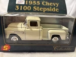 Superior 1955 Chevy 3100 Step Side Pickup Truck Heavy Gauge Die-cast #SS5602W. Fixed Price $14.99.