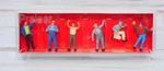 Preiser Mini-figures 10036, Standing Truckers, Drivers, Ho Scale. Fixed Price $15.95.