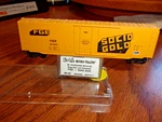 Micro-trains 38150 N-scale Solid Gold Boxcar #191200. Fixed Price $15.50.