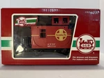 Lgb Toytrain 94465 Scale Atsf Santa Fe Wooden Style Caboose Red Brand New Nib. Fixed Price $88.00.