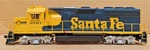 Athearn 77825 Sante Fe Gp 50 Powered Locomotive #3810 Ho Scale Train W/box. Fixed Price $89.99.