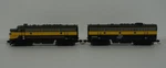 Intermountain Scale F7 A/b Locomotive Set - Chicago & North Western 4088/4091. Fixed Price $299.99.