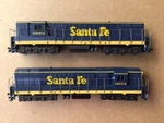 T31--HO-DIESEL Locomotives-fairbanksmorse--a And Unit--vintage Athearn-santafe. Fixed Price $135.00.