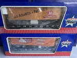 Usa Trains R-1760 Atlantic Pacific & Moxie Soda R-17031 Piggyback Cars Nib. Fixed Price $225.00.