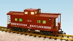 Usa Trains G Scale 12173 Center Cupola Caboose Western Maryland. Fixed Price $189.99.