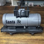 Eztec Train Tanker Rio Grande 4067 Gray Black Scientific Toys. Fixed Price $22.94.