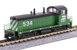 Kato 1764378 Scale Emd NW2 Switcher Bn #543 Dc 176-4378. Fixed Price $99.65.