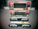 Lionel 6-8050 & 8051 Delaware Hudson U36C Diesel Engines Powered And Dummy. Fixed Price $250.00.