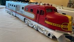 Mth Santa Fe Alco DL-109 Diesel Locomotive & DL-110 Powered Bcr Slighty Used. Fixed Price $649.99.