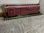 Bachmann 97102 Atsf Santa Fe Combine Coach W/ Lights Original Box - Scale. Fixed Price $59.00.