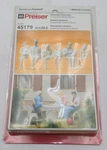 Preiser 45179 Unpainted Seated Passengers Plastic Figure Kit (set Of 6). Fixed Price $34.99.