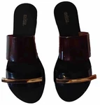 Vtg Mellissa Made In Brazil Brown Sandals Eur Size 38 Usa 7 36 Great Condit. Fixed Price $15.90.