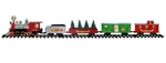 Holiday Living Pre-lit Train With Twinkling White Led Lights 0585415 Model C3034. Fixed Price $56.88.