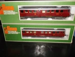 Lima Ho Unit Railcar Set In Box- Nos 8037 & 9125. Fixed Price $49.99.