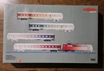 Marklin 2662 Dm Demonstration Electric Engine & 4 Passenger Car Set Ln. Fixed Price $275.00.